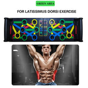 14 in 1 Push-Up Rack Board Training Sport Workout Fitness Gym Equipment Push Up Stand for ABS Abdominal Muscle Building Exercise